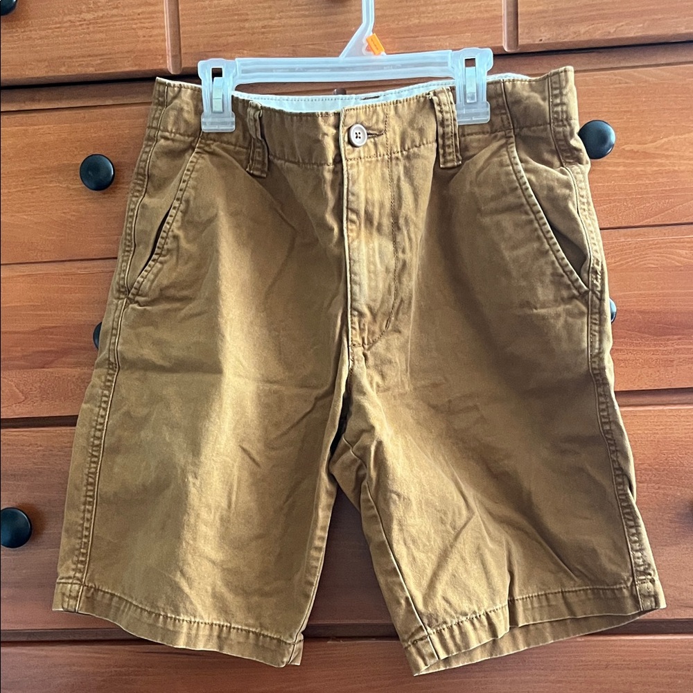 Old Navy Men's Brown Flat Front Shorts